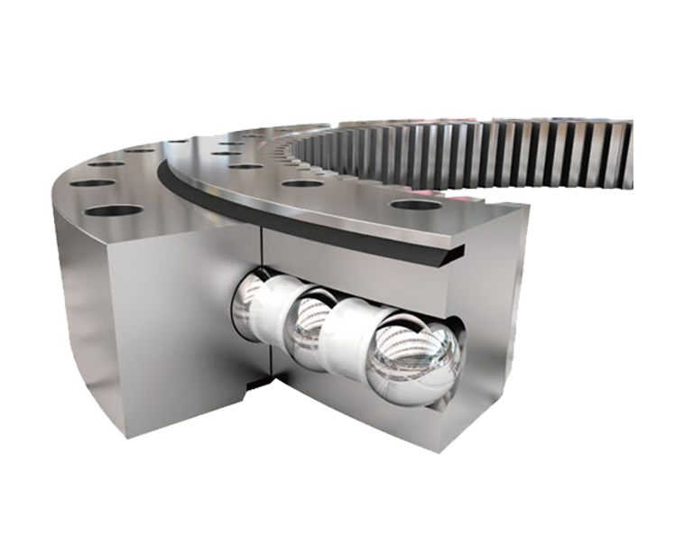 单排四点接触球式支承-内齿式（HS系列）